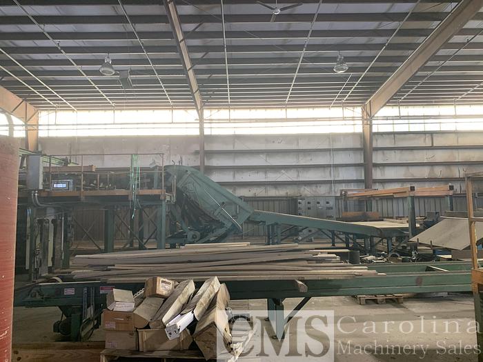Used Brewer 9-Head Resaw Line