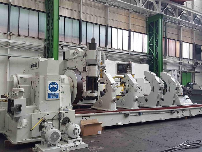 Used SCHIESS 1 RF 15 CNC HORIZONTAL GEAR HOBBER