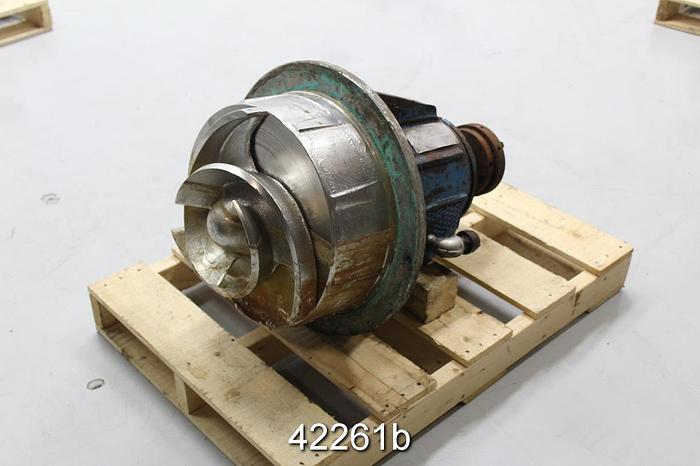 Used Allis Chalmers F8B1-391 Pump Power End, 14.25" Diameter Stainless Steel Stuffing Box #42261