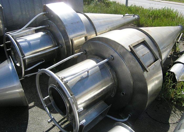 Used Anhydro 3-stages spray dryer parts