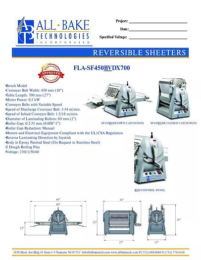 ABT SF450x700 BVD - Bench Model