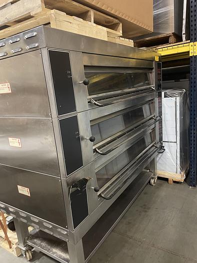 Used Used Revent Deck Oven - 3 Deck, 3 Pan