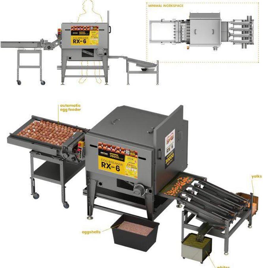 OVOTECH Egg Breaker RX-6