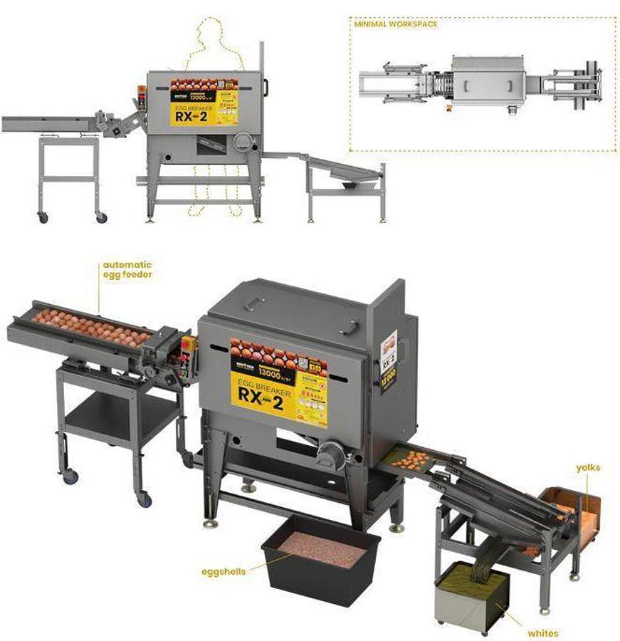 OVOTECH Egg Breaker RX-2