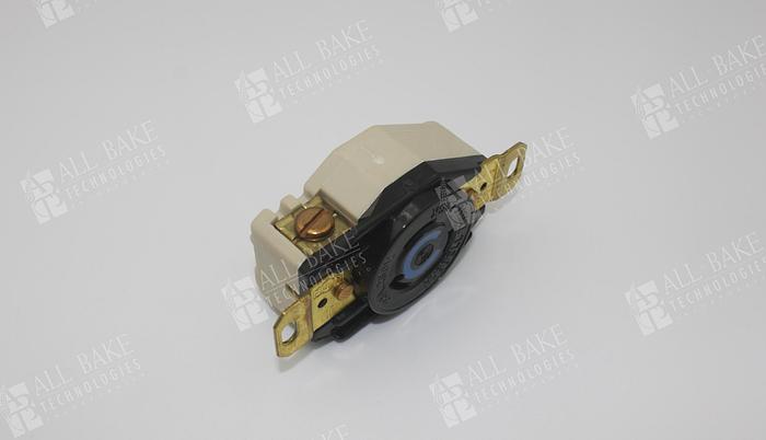 3-Pin Flush Receptacle