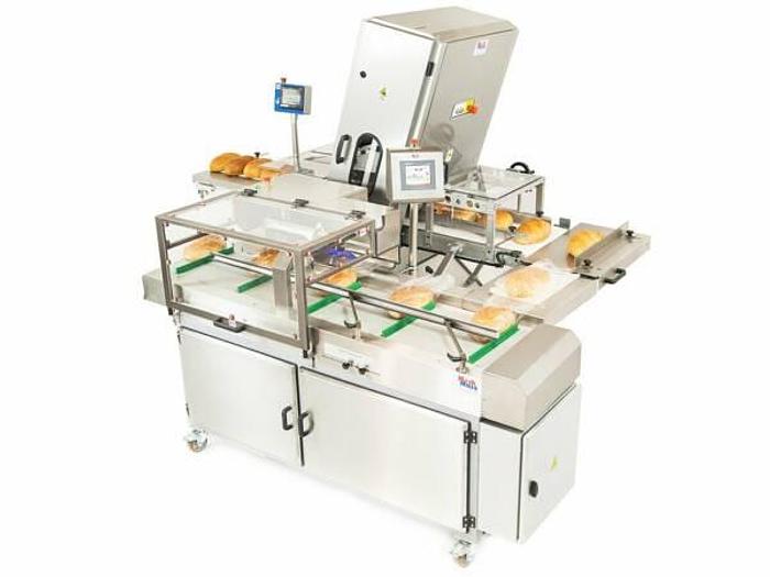 Mech Masz Semi-Automatic Bread Slicing & Packaging Line