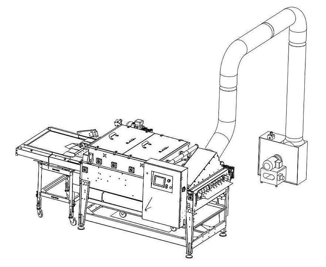 OVOTECH Tunnel Egg Washer MX-2
