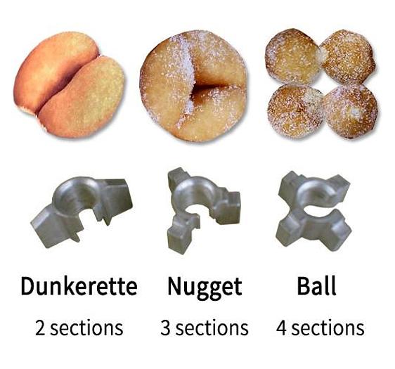 Belshaw Dunkerette/ Nugget/ Ball Attachment For Donut Robot & Type K Depositor