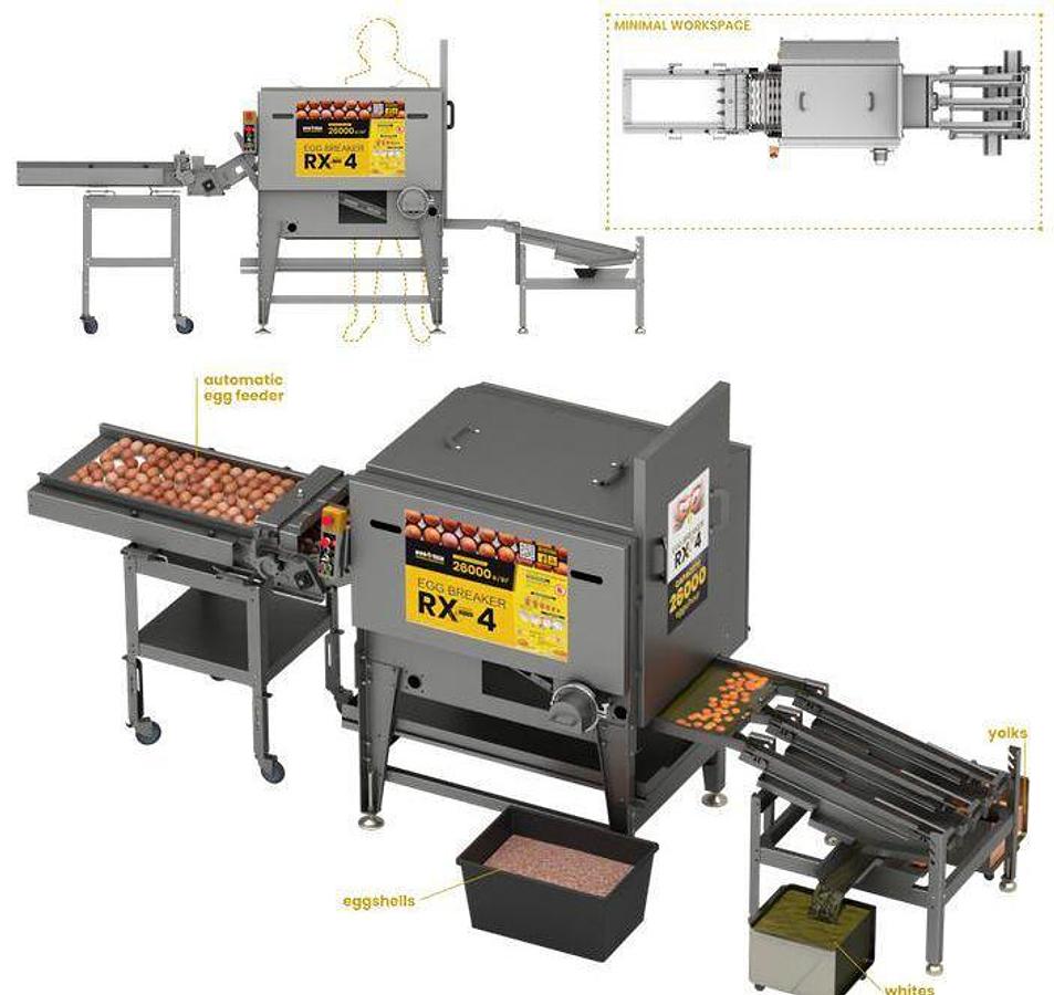 OVOTECH Egg Breaker RX-4