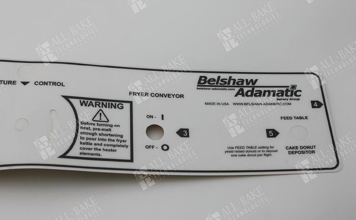 Startup Procedure Label -BELMK-0265