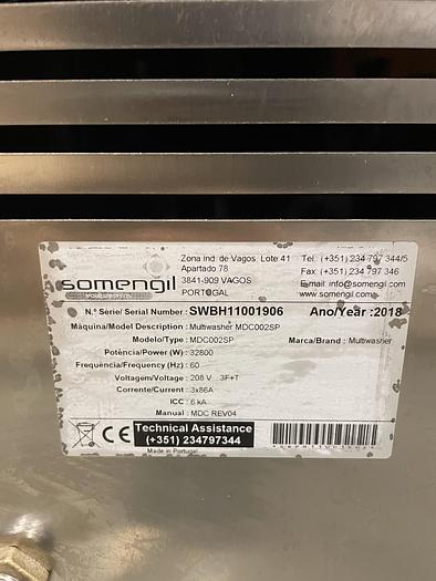 Somengil Multiwasher Demo Model MDC200  -with Spinning System