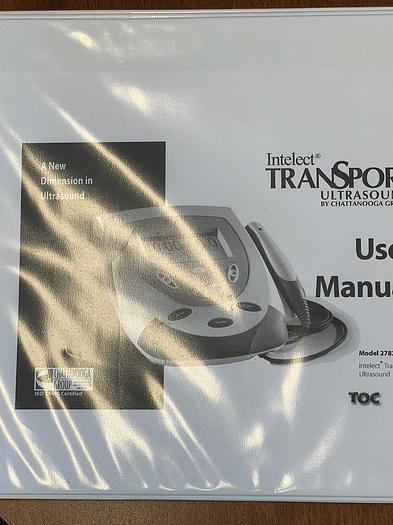 Used Chattanooga Intelect Transport 2782 ~ Excellent Condition ~ Warranty ~