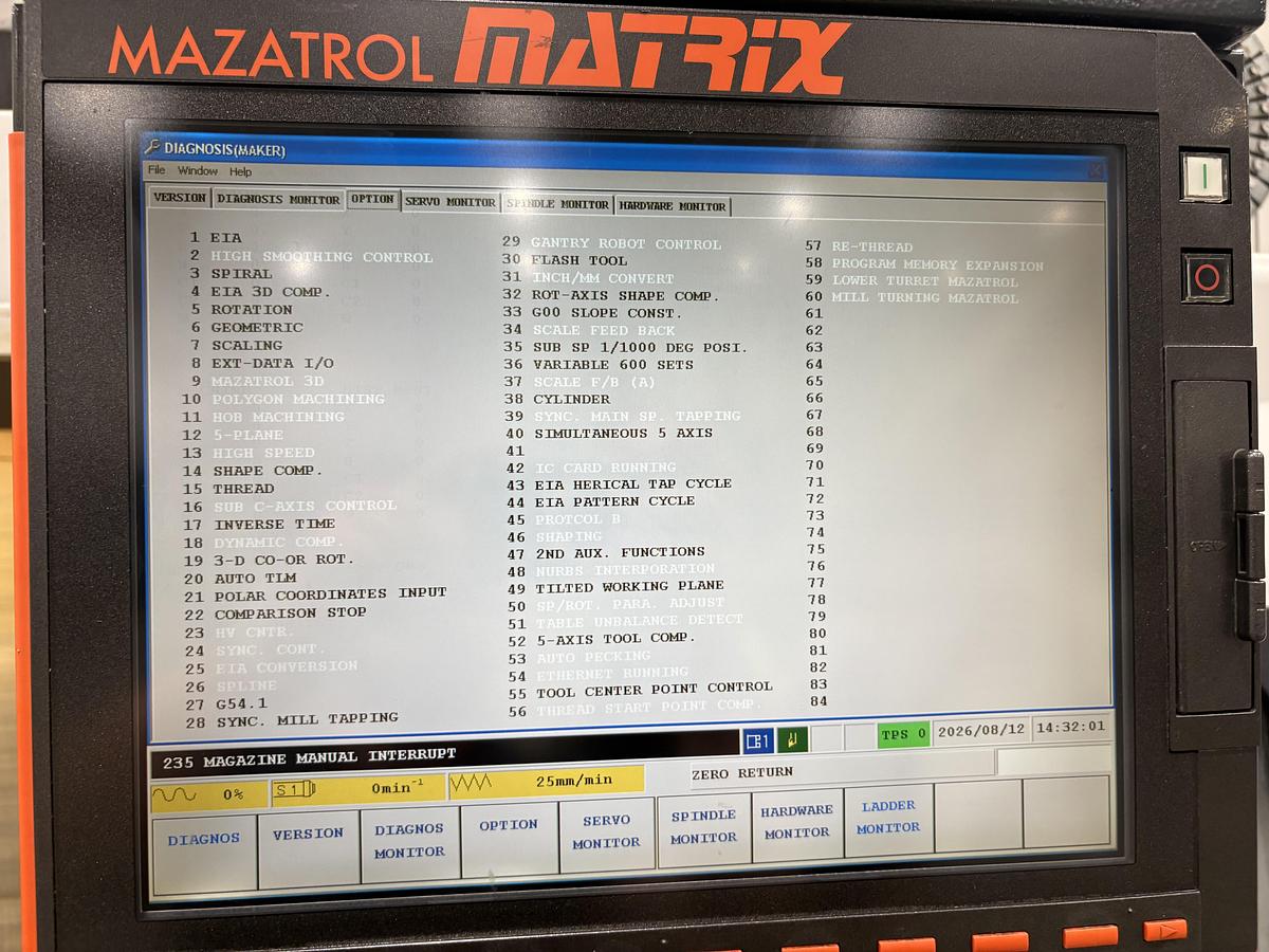 Used 2007 Mazak Integrex 200 S