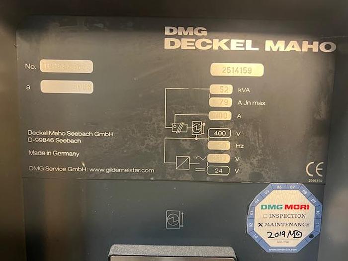 Used DMG DMU 50 eVo Linear