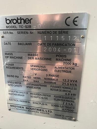 Used 2004 Brother TC - S2B - 0
