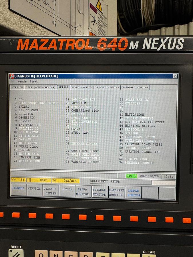 Used 2005 Mazak VCN 510C