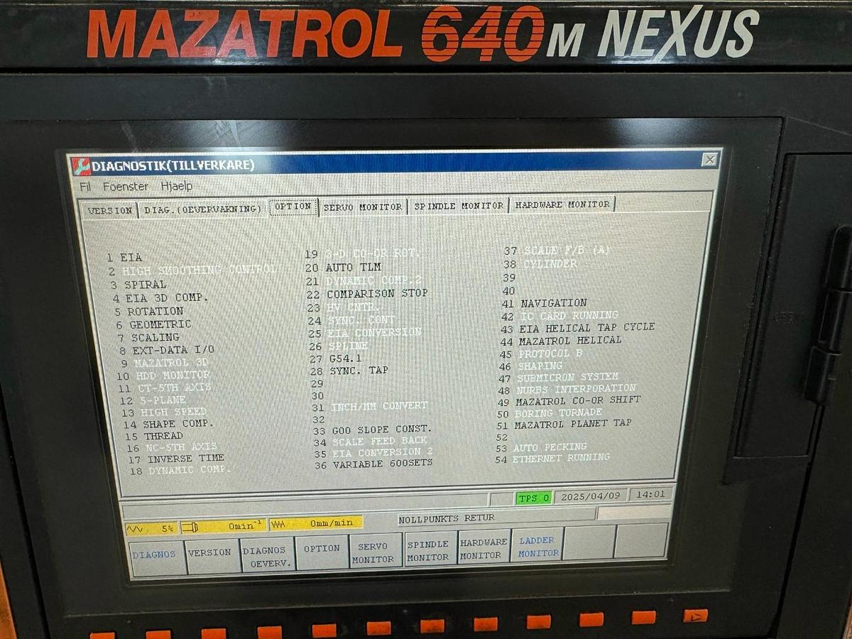 Used 2005 Mazak VCN 510C