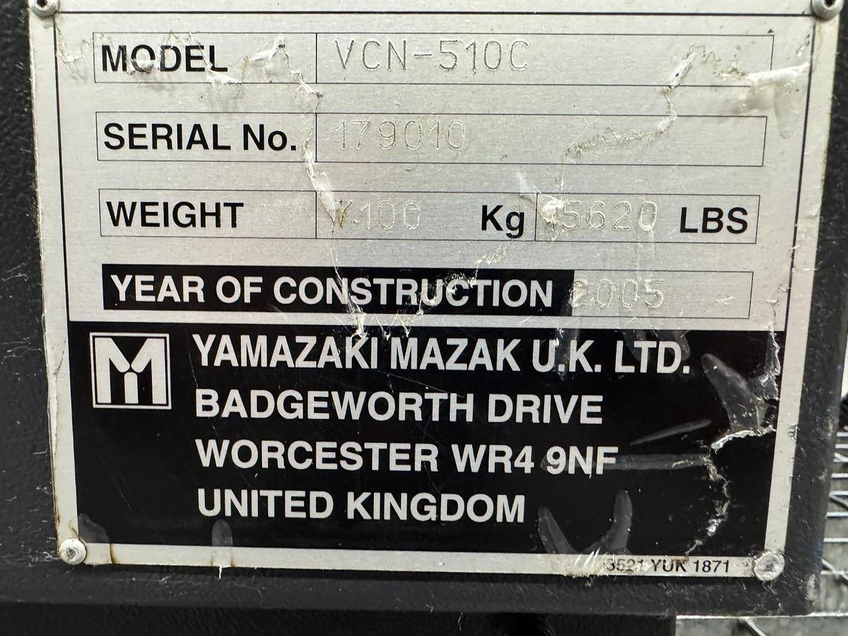 Used 2005 Mazak VCN 510C