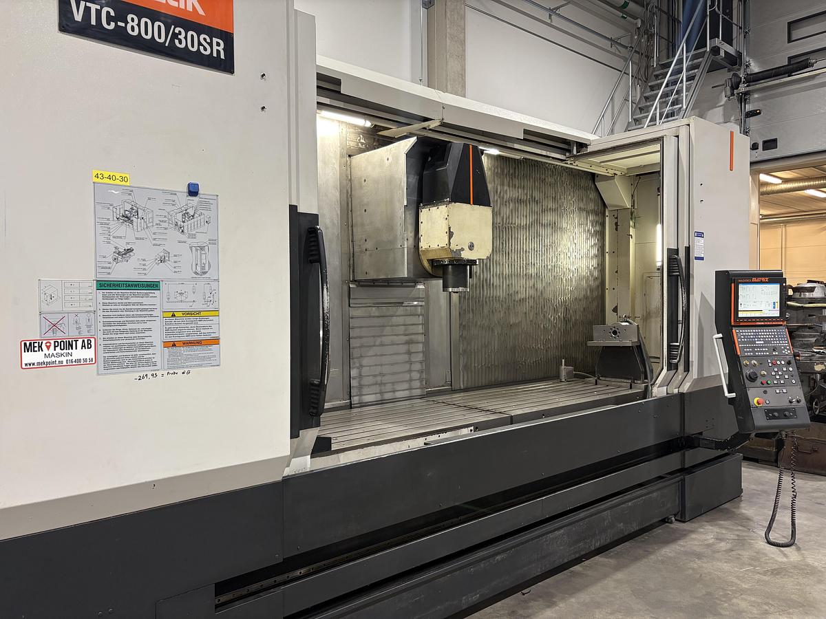 Used Mazak VTC 800 / 30SR