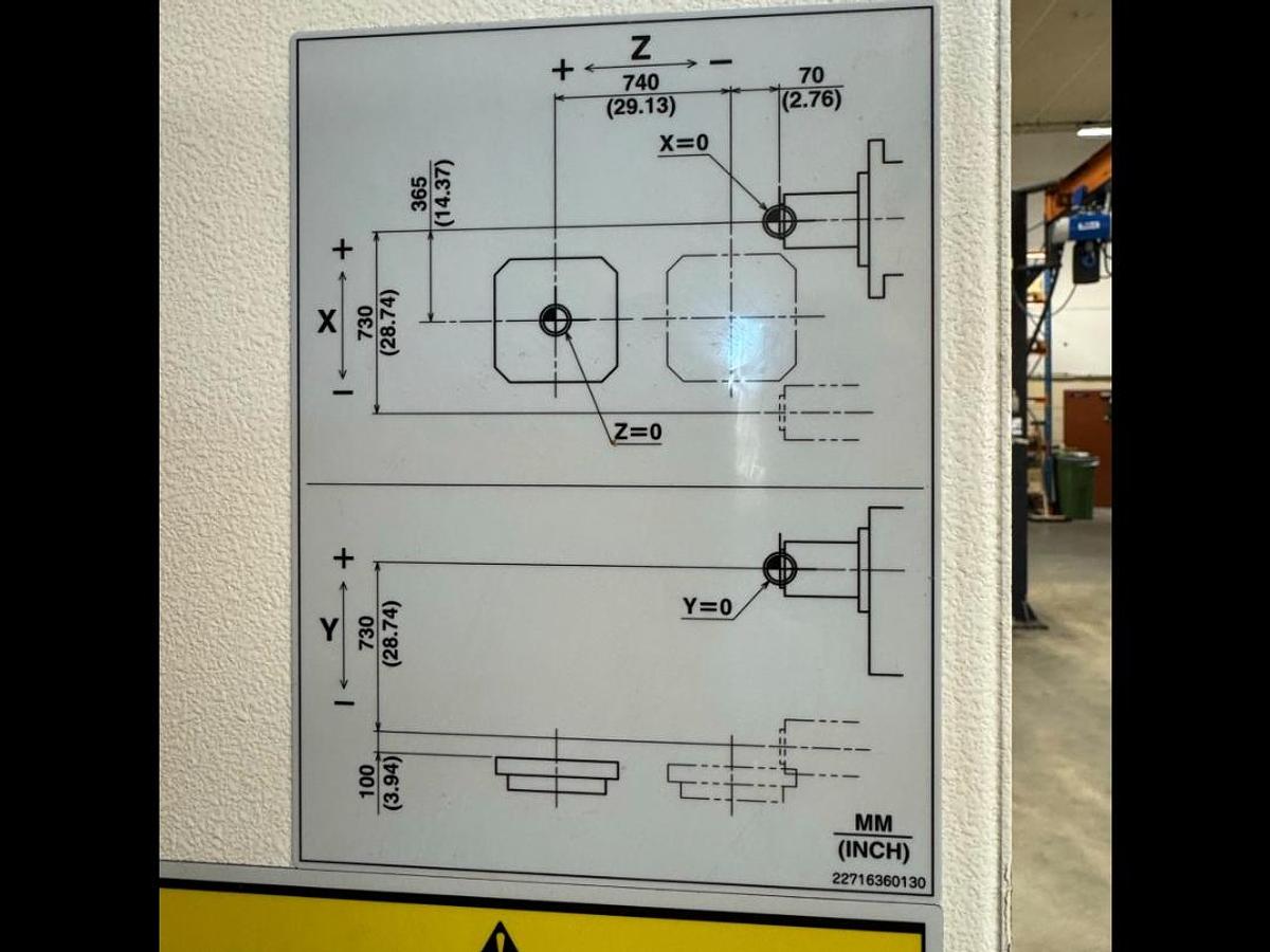 Used 2011 Mazak HCN 5000