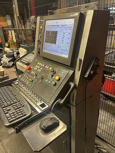 Used 2012 Amada 4000-Watt Amada FOM2-3015 Laser Cutting System, Load / Unload Tower System