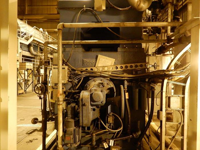 Used SPROUT WALDRON DOUBLE DISC HIGH CONSISTENCY TWIN-FLO REFINER MODEL 45-1B