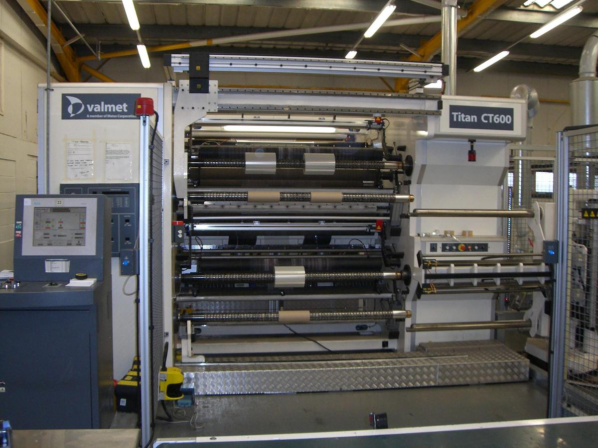 Gebraucht TITAN SR8 Slitting Rewinding Machine