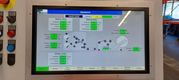 Überholt Kom.101 Rollenschneider KS708