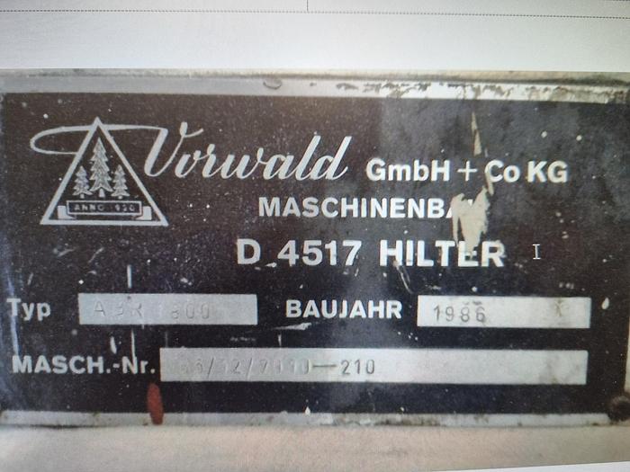 Gebraucht Kom. 9.298 Tragwalzenwickler Vorwald