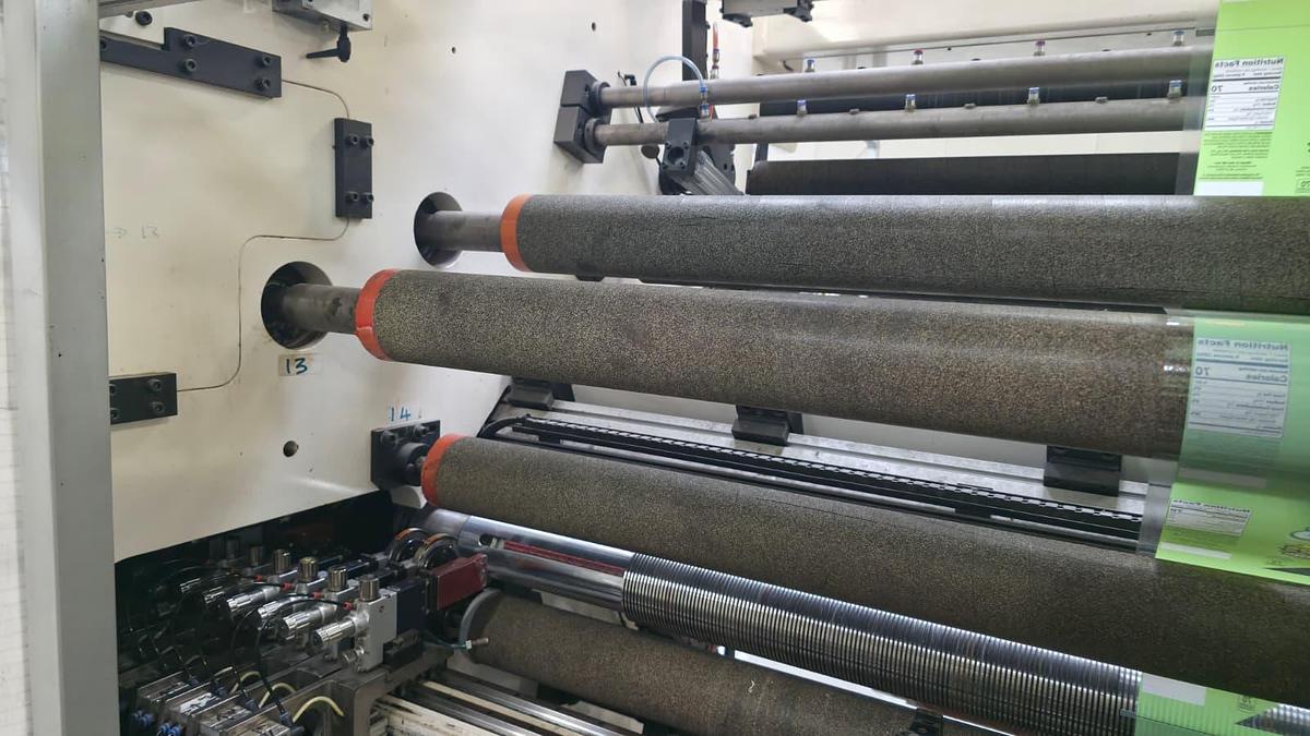 Gebraucht TITAN SR8 Slitting Rewinding Machine