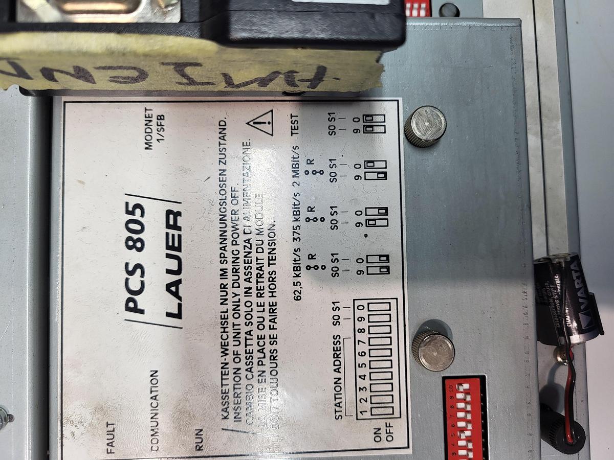 Gebraucht Lauer Panel PCS805