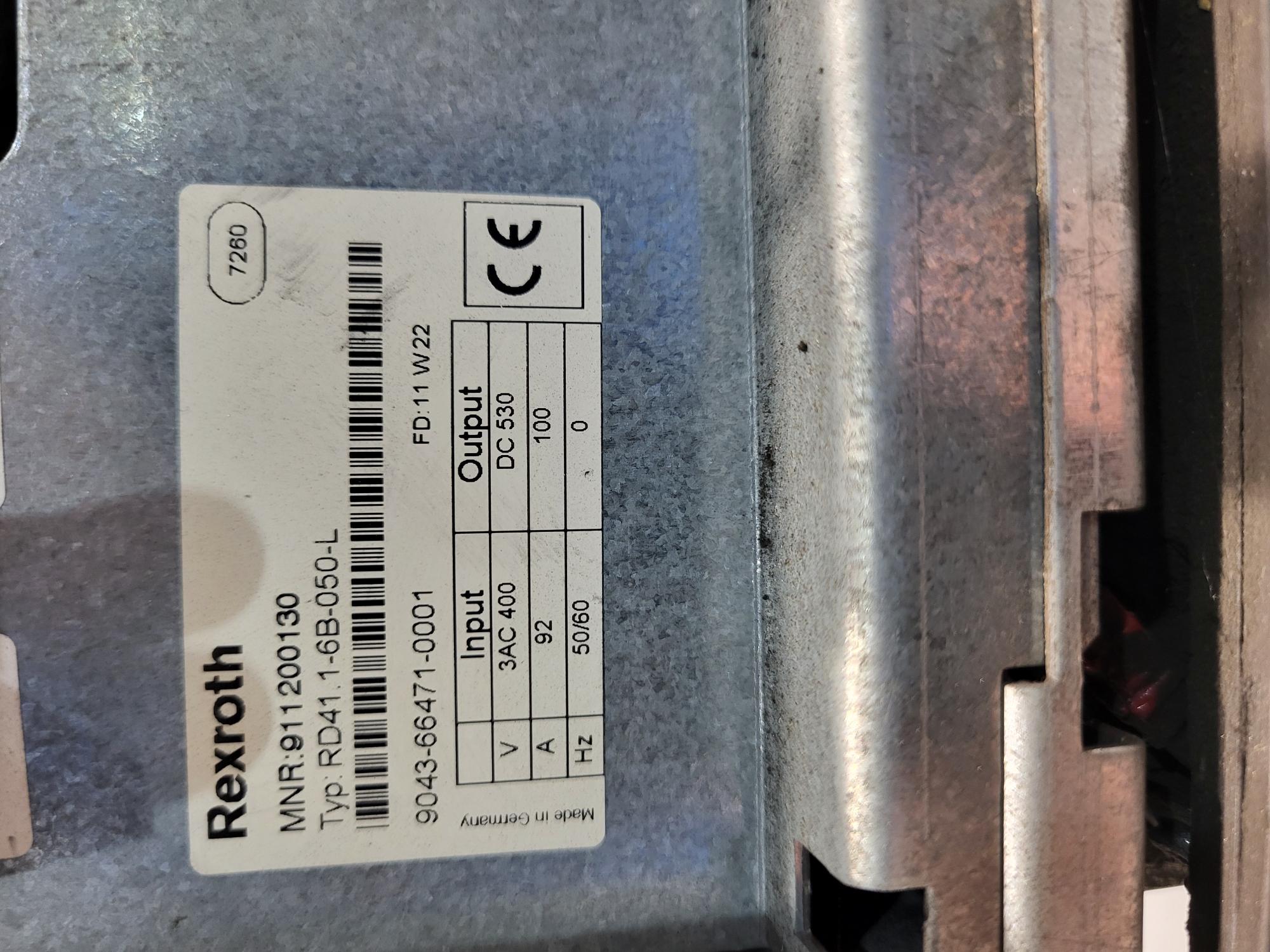 Gebraucht Rexroth Einspeiseeinheit