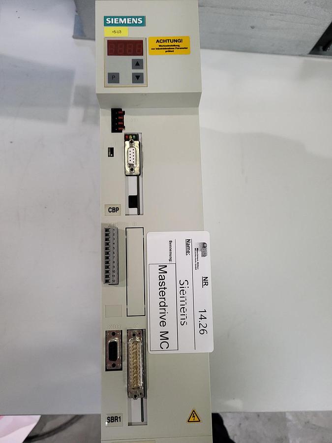 Gebraucht Siemens Masterdrive MC 6SE7021