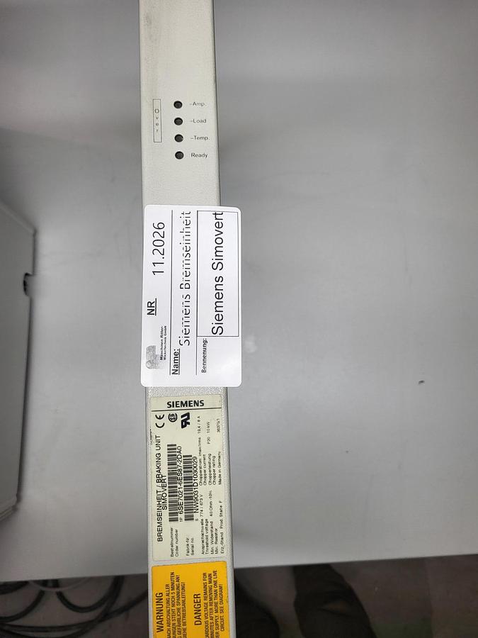 Gebraucht Siemens Bremseinheit