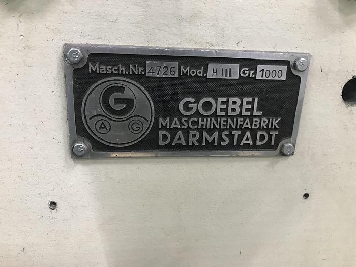 Gebraucht KOM.1.000 Rollenschneider Göbel H3