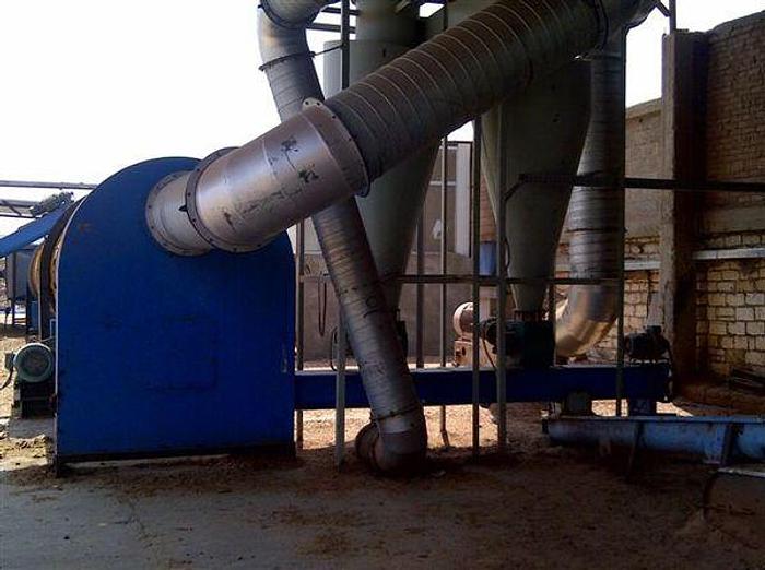 Used 6' x 50' Xuzhou Orient Single Pass Dryer