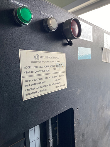 Used AMAT P5000 MxP+