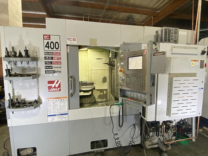 Used 2006 HAAS EC-400 4-Axis CNC Horizontal Machining Center
