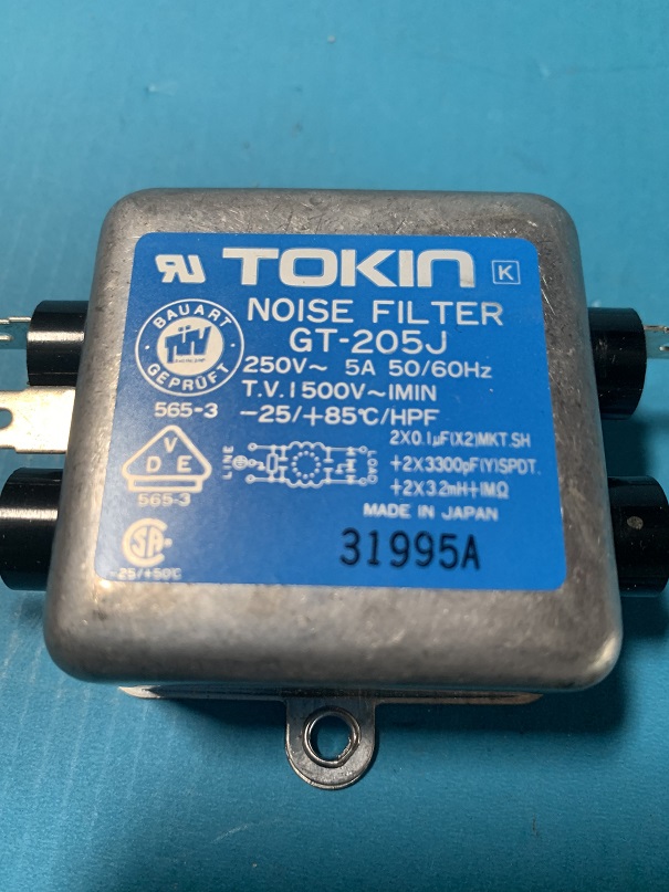 Used Tokin Noise Filter GT-205J