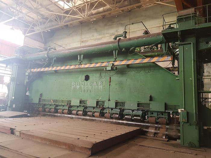 Used 1971 FUJICAR JAPAN cap. 5000TON plate 50mm x16000