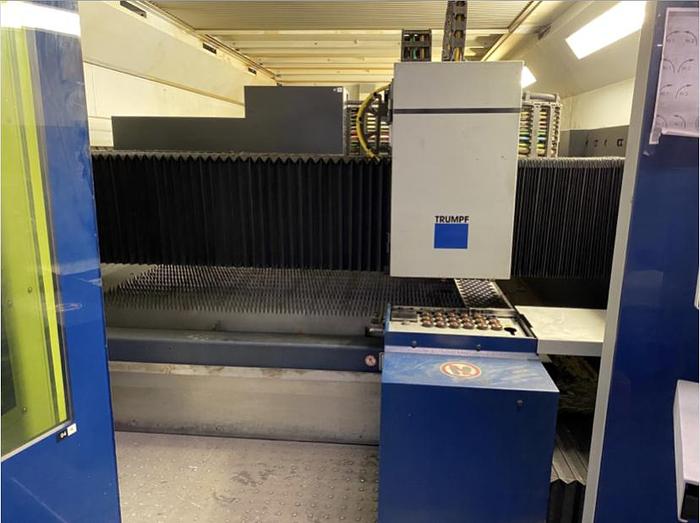 Used 2018 Trumpf Trulaser 3030 6000-Watt Fiber Laser