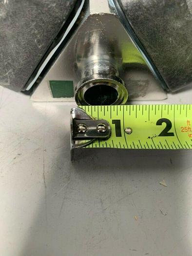 Used ITT Pure-Flo .75-316L-RA20MAX Diaphragm Valve, 2 Valves w/ 3/4" Sanitary Fitting