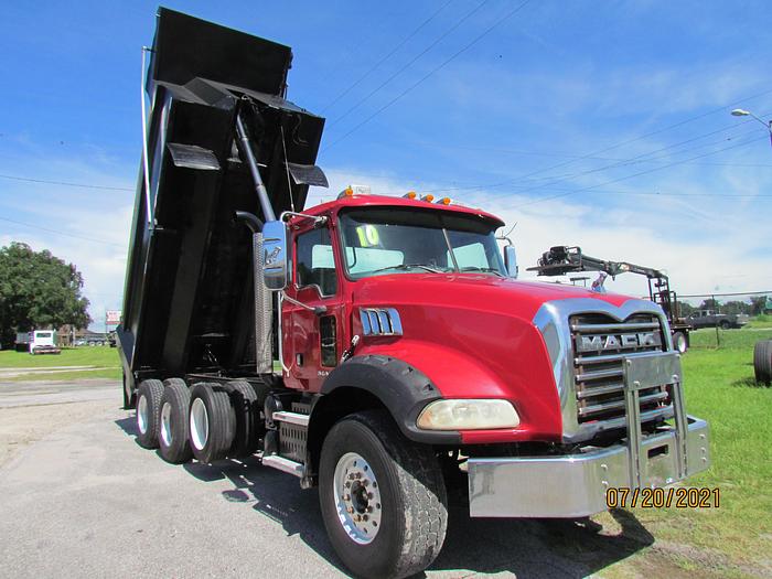 Used 2010 Mack GU813 Tri Axle Dump Truck