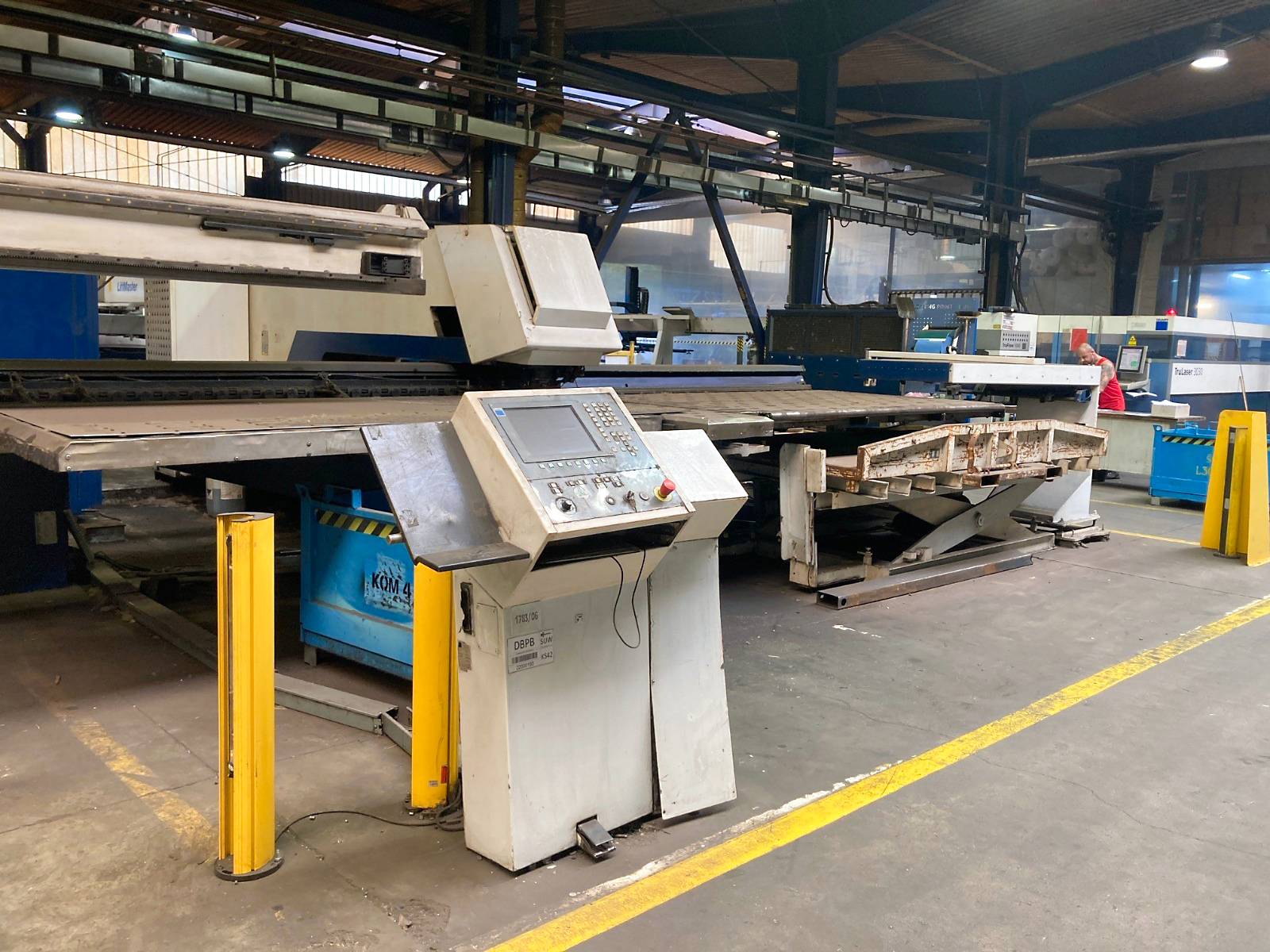 Used Trumpf TC 5000 R - 1600 - Punching Machine - 2005