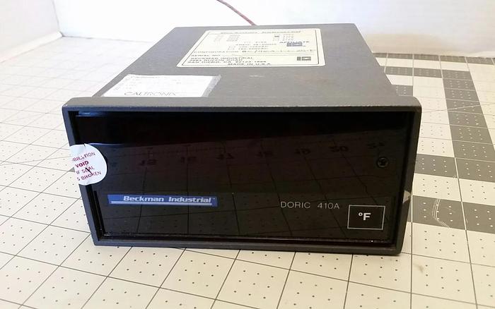 Used Beckman Industrial Doric 410A Digital Temperature Indicator