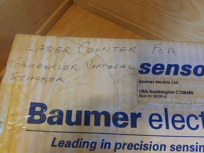 Baumer Electric FLDM170G1001/S42 Laser Counter Photoelectric Sensor