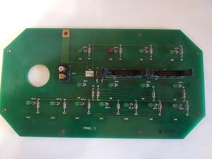 Used Ishii Hyoki Membrane Panel - Main Control/Unit Control (One per Lot)