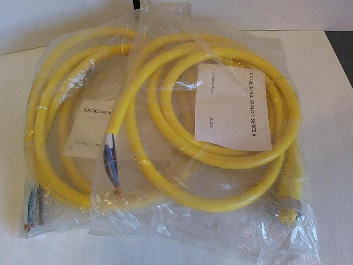 Allen Bradley 60-2424-1 Sensor Cables (Lot of 2)