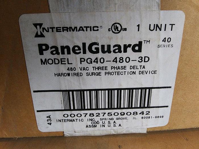 Intermatic PG40-480-3D Hardwired Surge Protection Device PG40 Series