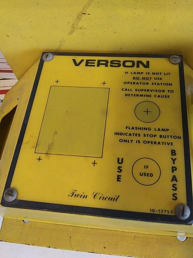 Used Allen Bradley 800P-1F2NBS Safety Switch with Verson Twin Circuit Operator...